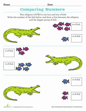 Comparing Whole Numbers