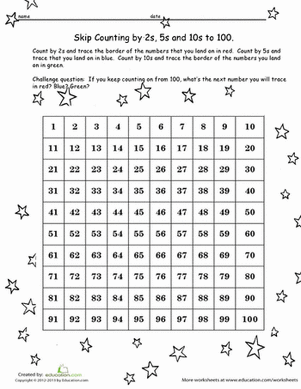 Hundreds Chart: Skip Counting!