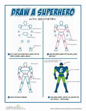 How to Draw a Superhero!