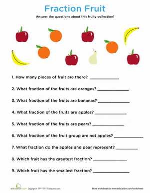 Fraction Fruit