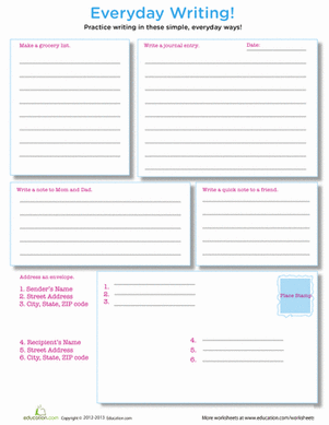 Writing Workshop: Everyday Writing
