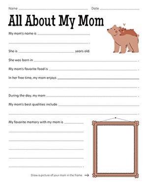 All About My Mom