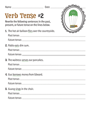 Verb Tense #2