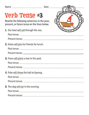 Verb Tense #3