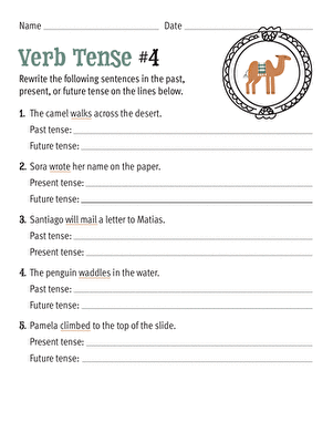 Verb Tense #4