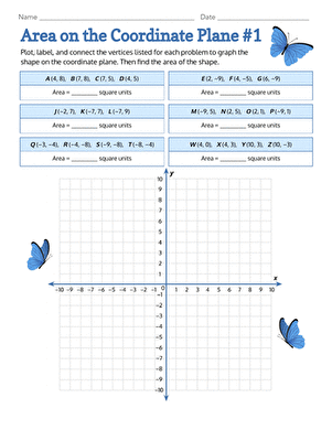 Area on the Coordinate Plane #1