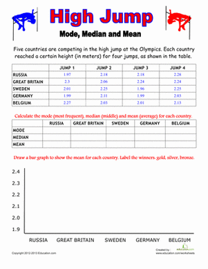 Olympic Math: High Jump