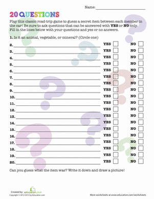 20 Questions