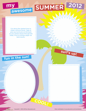 Paper Picture Frame