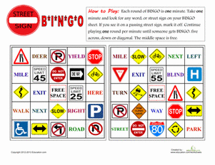 Travel Bingo Cards