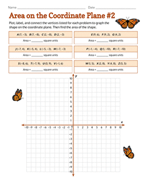 Area on the Coordinate Plane #2