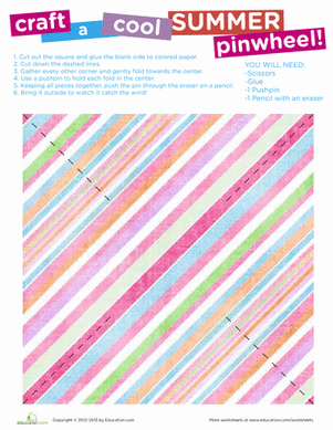 Paper Pinwheel