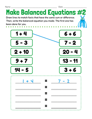 Make Balanced Equations #2