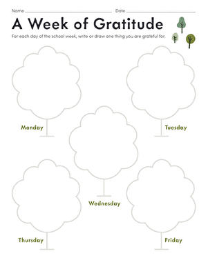 A Week of Gratitude
