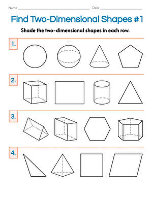 Find Two-Dimensional Shapes #1
