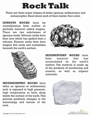 Classifying Rocks