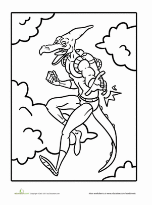 Heroes and Villains Super-Set: The TERRORdactyl