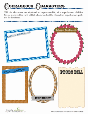 Tall Tale Characters