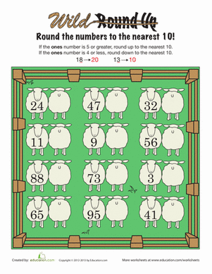 Rounding to the Nearest Ten
