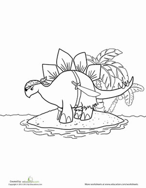 Pirate Dinosaur