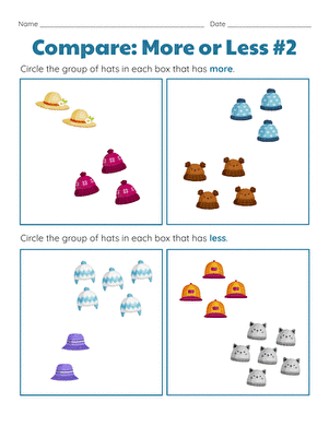 Compare: More or Less #2