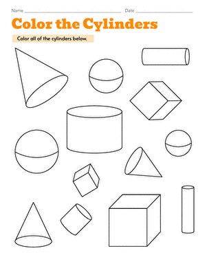 Color the Cylinders
