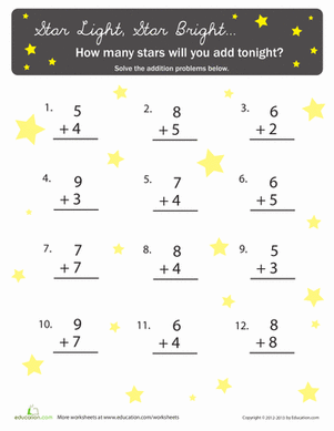 Adding with Stars