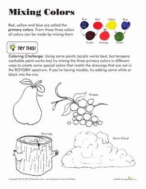 Mixing Colors