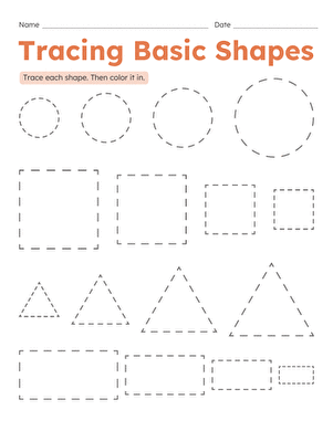 Tracing Basic Shapes