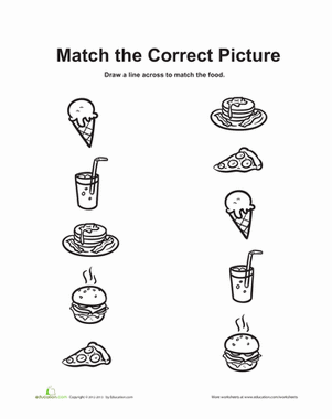 Food Matching Game