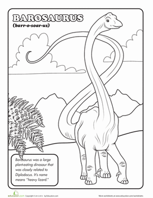 Barosaurus