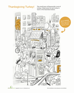 Find the Objects: Thanksgiving