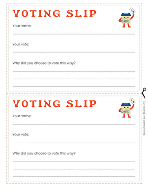 Voting Slips