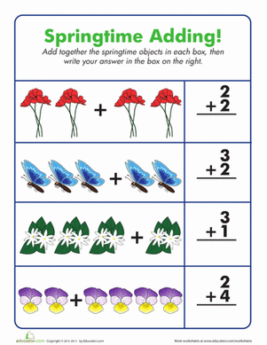 Simple Springtime Addition
