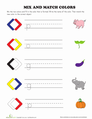 Mix and Match Colors