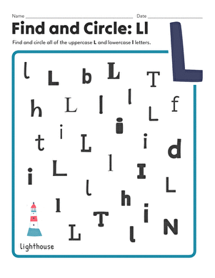 Find and Circle: Ll