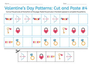 Valentine's Day Patterns: Cut and Paste #4