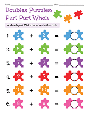 Double Puzzles: Part Part Whole