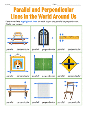 Parallel and Perpendicular Lines in the World Around Us
