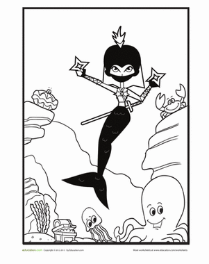 Mermaid Ninja