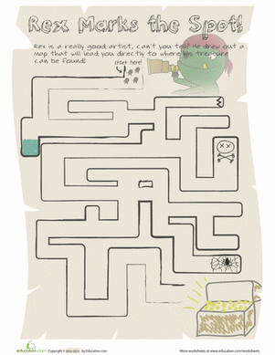 Dinosaur Maze