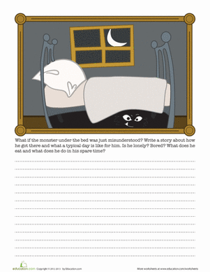 Monster Under The Bed!