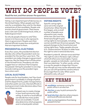 Why Do People Vote?