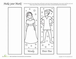 Peter Pan Bookmarks