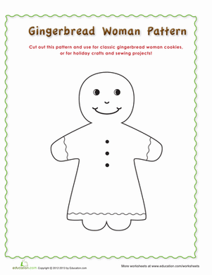 Gingerbread Woman Pattern