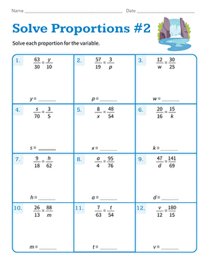 Solve Proportions #2