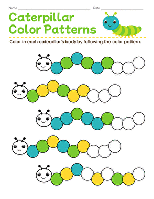 Caterpillar Color Patterns