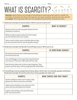 What Is Scarcity?