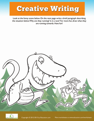 Dinosaur Story Starter