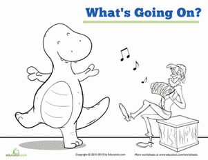 Dinosaur & Pirate Jig Scene